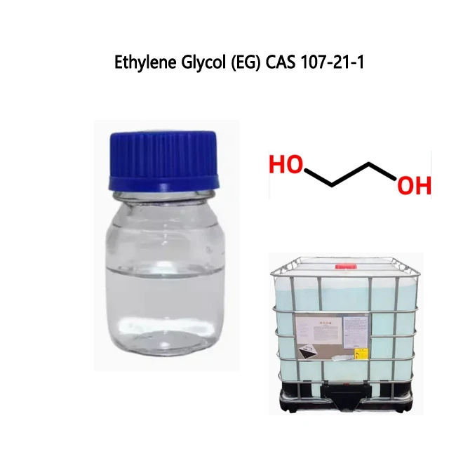 99% Ethylene Glycol (EG) / Mono Ethylene Glycol (MEG) CAS 107-21-1 Gradd Ddiwydiannol