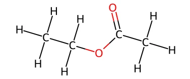 Molecular Structure of Ethyl Acetate Molecular Structure of Ethyl Acetate