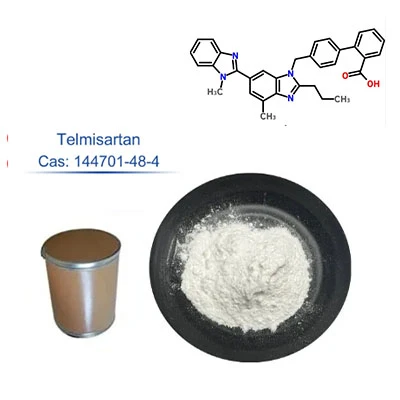 99% Deunydd Crai Telmisartan CAS 144701-48-4 Powdwr Fferyllol